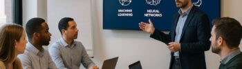 IA Appliquée aux PME : une PME utilisant l’IA pour automatiser ses processus internes